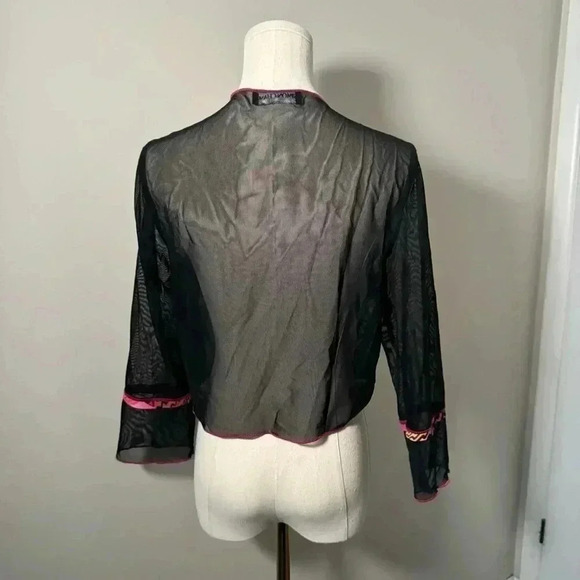 Y2K goth fairy sheer bolero - Picture 6 of 6